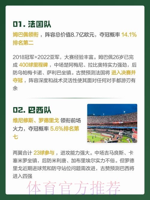 2026世界杯买球分析最佳